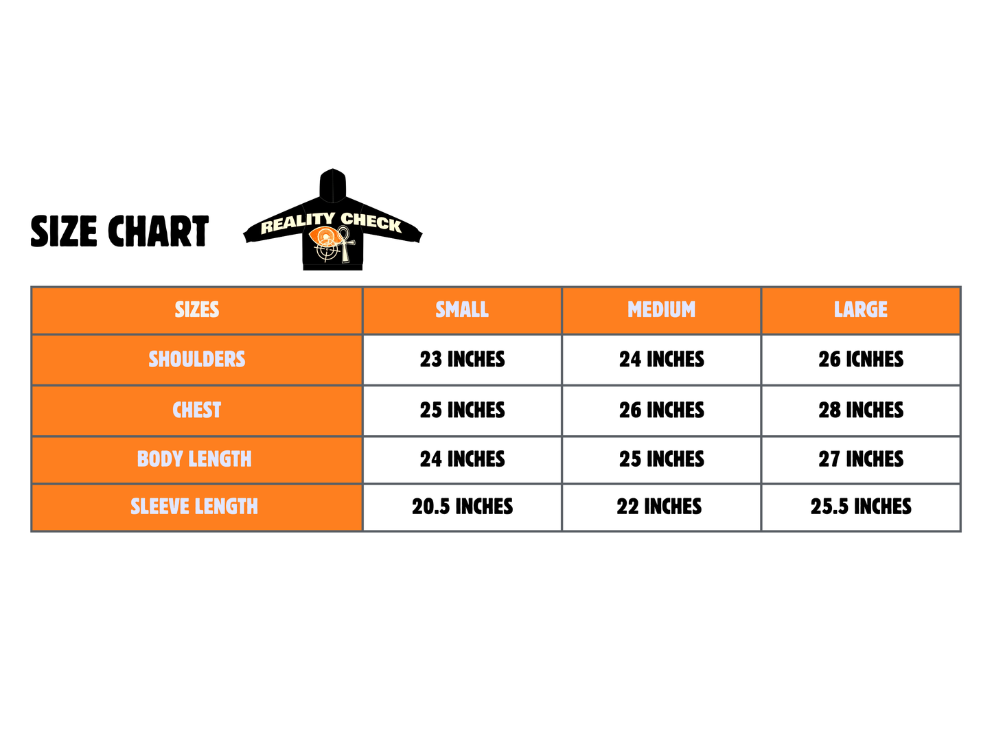 Black Reality Check Hoodie