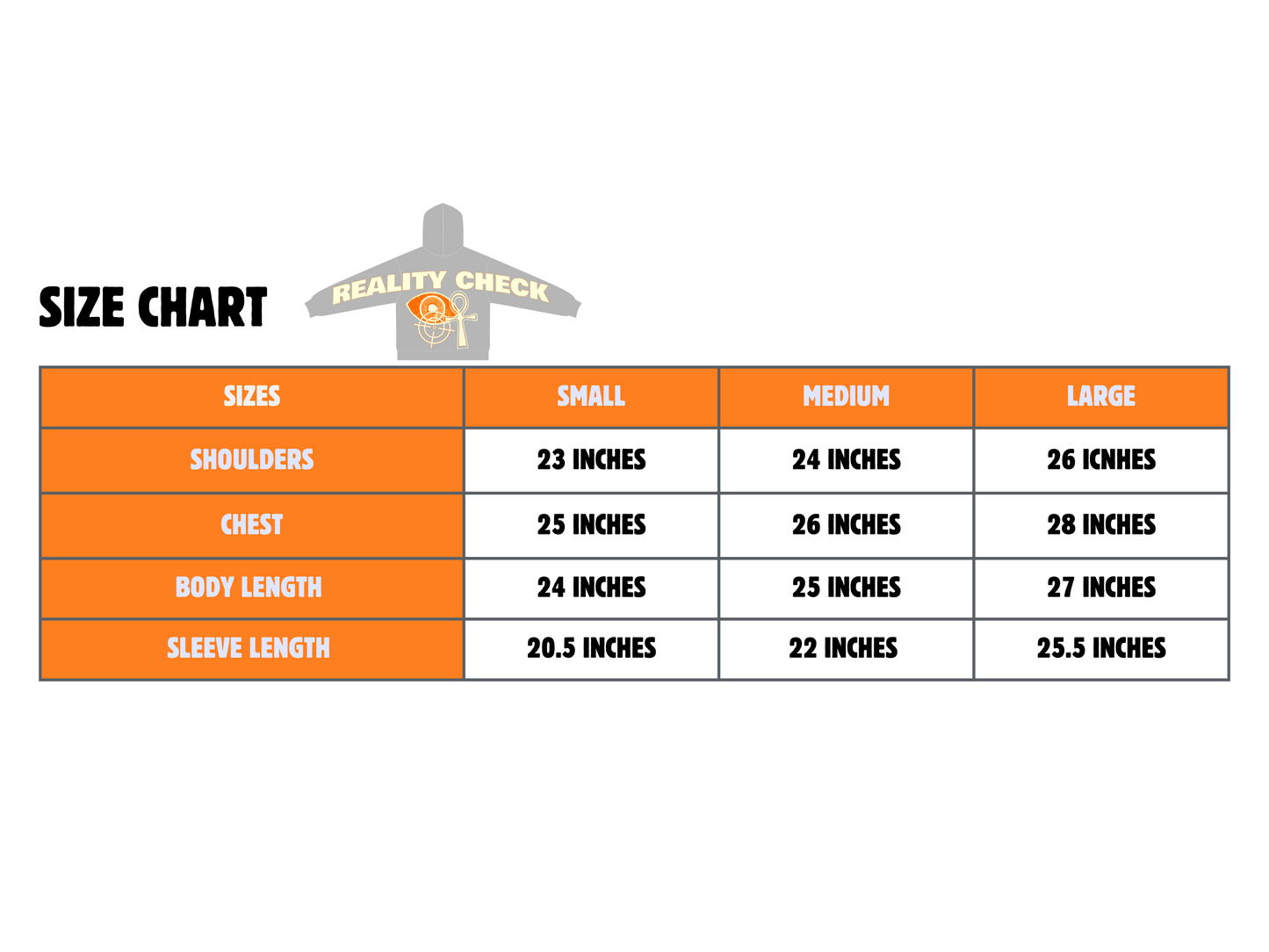 Grey Reality Check Hoodie