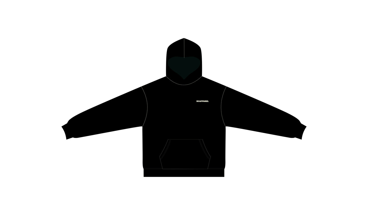 Black Reality Check Hoodie